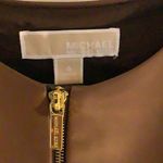 Michael Kors Michael  Dress Faux Leather Top Size 6 Photo 1