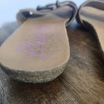 blowfish  Brown Slip-on Sandals Size 7.5 Light Brown Vegan Sandals Photo 4