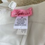 Lydia Rhinestone Bralette Crop Top Corset Bra, Size Small Photo 4