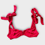 Beach Riot Blair Top in Cherry Terry Size Medium Photo 3