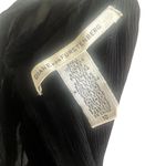 Vintage Diane Von Furstenburg Size 10 100% Silk Sheath Dress Ruched Chiffon Black Photo 7