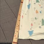 Women's Festive Print Sleep Shorts White Size XL Photo 6