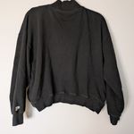 PINK - Victoria's Secret  Black Quarter Zip Up  Sz M Photo 1