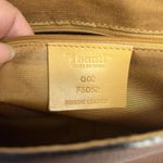 I Santi medium brown leather shoulder bag made in Italy Photo 3