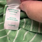 Marine layer  Womens Size‎ XL Green White Lydia Textured Stripe Tank *FLAWED NEW Photo 4