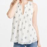 Abercrombie & Fitch Ruffle Shell blouse tank top Photo 0