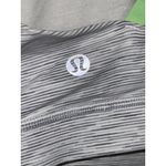 Lululemon  Energy Bra W2581S Gray Grey Green Nylon Crisscross Sports Bra Size 6 Photo 3