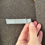 Vince Taupe Cashmere Cardigan Sweater Drop Shoulder, S Photo 3