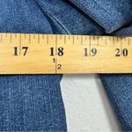 Chico's  Blue Denim Full Zip Jacket Women S Classic Collarless Basic Closet Staple Photo 5