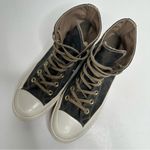 Converse Chuck Taylor RARE Lift Ripple High Top Sneakers Camo Star Size 7.5 Photo 2
