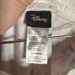 Disney  Mickey Mouse Capri Wide Leg Pajama Pant White Pink Size Medium Photo 3