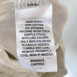 BP NWT by Nordstrom High Waist Bike Shorts in Ivory Soft Splash - Small Photo 5