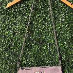 KAVU  Stone Gray NWT So Fluffy Long Strap Bag Photo 0