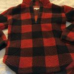 Koolaburra by Ugg 🌷 Sherpa pullover fleece red buffalo check plaid Photo 2