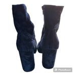 Mossimo Supply Co . Women's Dania Velvet Bootie Boots - Blue - Size 11 Photo 8