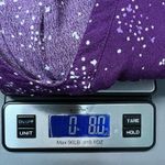 Croft & Barrow Women's Purple Top 3X Relaxed Long Length Party Evening Holiday Photo 12