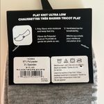 Converse Flat Knit Ultra Low Socks 3 pairs Photo 4