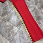 Bay vintage bootcut red pinstripe mid rise trousers dress pants size 10 Photo 3
