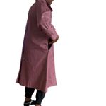 London Fog Vintage Long Trench Coat Women's Classic Button Up Outerwear Size L Photo 5