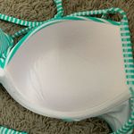 Aerie 34C small teal green halter bikini Photo 3