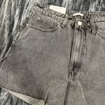 We Wore What Women's Gray Denim Shorts by   Photo 1