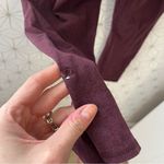 Lululemon Marled Maroon Crop Cotton Pant Photo 4