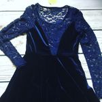 Windsor Cecico Velvet & Lace Skater Party Dress Photo 1