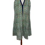 Gulmohar Women’s Dress Medium Green Sleeveless Boho Vintage Summer Photo 2