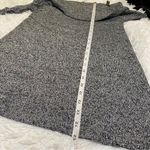 Anthropologie Eri + Ali Naples Off The Shoulder Knit Tunic in Gray Black NWT Ext Photo 2