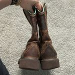 Justin Boots Womens Justin Gypsy Cowboy Boots 6.5 B Sq Toe broken in‎ Photo 1