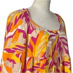 Sanctuary Mini Dress Babydoll Scoop Neck 70s Style Tan Pink Women’s Size Small Photo 5