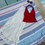 Free People NWT, Red Halter Top β Size XS Photo 5