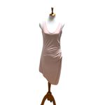 Athleta  Della Ruched Tank Dress Pink Size M Athleisure Casual Minimalist Modal Photo 1