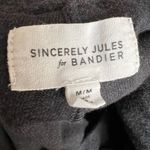 Sincerely Jules for Bandier Black Wide Leg Lounge Sweatpants Women’s M Photo 5
