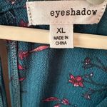 Eyeshadow Faux Wrap 3/4 Sleeve Floral Dress Photo 9