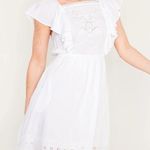 Old Navy New  waist-defined flutter-sleeve tie-back mini dress, size xl Photo 0