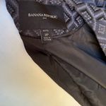 Banana Republic size 2P Geometric Patterned Black Jacket Photo 6