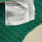 H&M ladies pullover cropped chunky knit vibrate green cozy sweater size medium Photo 4