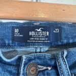 Hollister  Blue Denim Low Rise Jeans Womens 23 Distressed Casual Beach Summer Photo 3