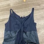 Moschino Silk Navy Blue Dress 6 Photo 2