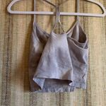 PINK - Victoria's Secret PINK Top Bralette Sports Bra Athletic Wear Women Size Small Grey Tie Dye Photo 2