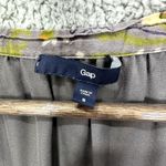 Gap Mini Dress‎ Women Small Gray Floral Long Sleeve Cottagecore Boho Y2K Spring Photo 1