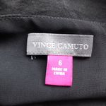 Vince Camuto Black Satin A-Line Midi Dress NWOT 6 Photo 7