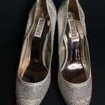 Badgley Mischka New. jeweled shoes. Size 8 1/2-9. Retails $240 Photo 0