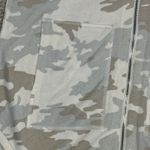 ATM Anthony Thomas Melillo French Terry Sweatshirt Womens Small Tan White Camo Photo 3