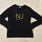 Peloton New Jersey  Sweatshirt sz M Black Sweatshirt NJ Logo Photo 0
