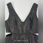 DO+BE  Shimmering Black Backless Dress Photo 2