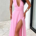 ThatsSoFetch Pink Maxi Dress Photo 0
