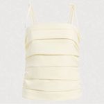 Sam Edelman NEW larkyn ruched tank top Size L Photo 11