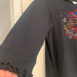 Quaker Factory Vintage Cowgirl Rhinestone Black 1X Sweatshirt. 2006 Photo 2